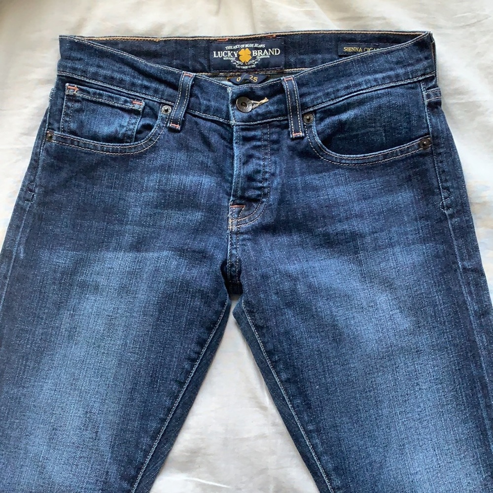 lucky brand sienna cigarette jeans